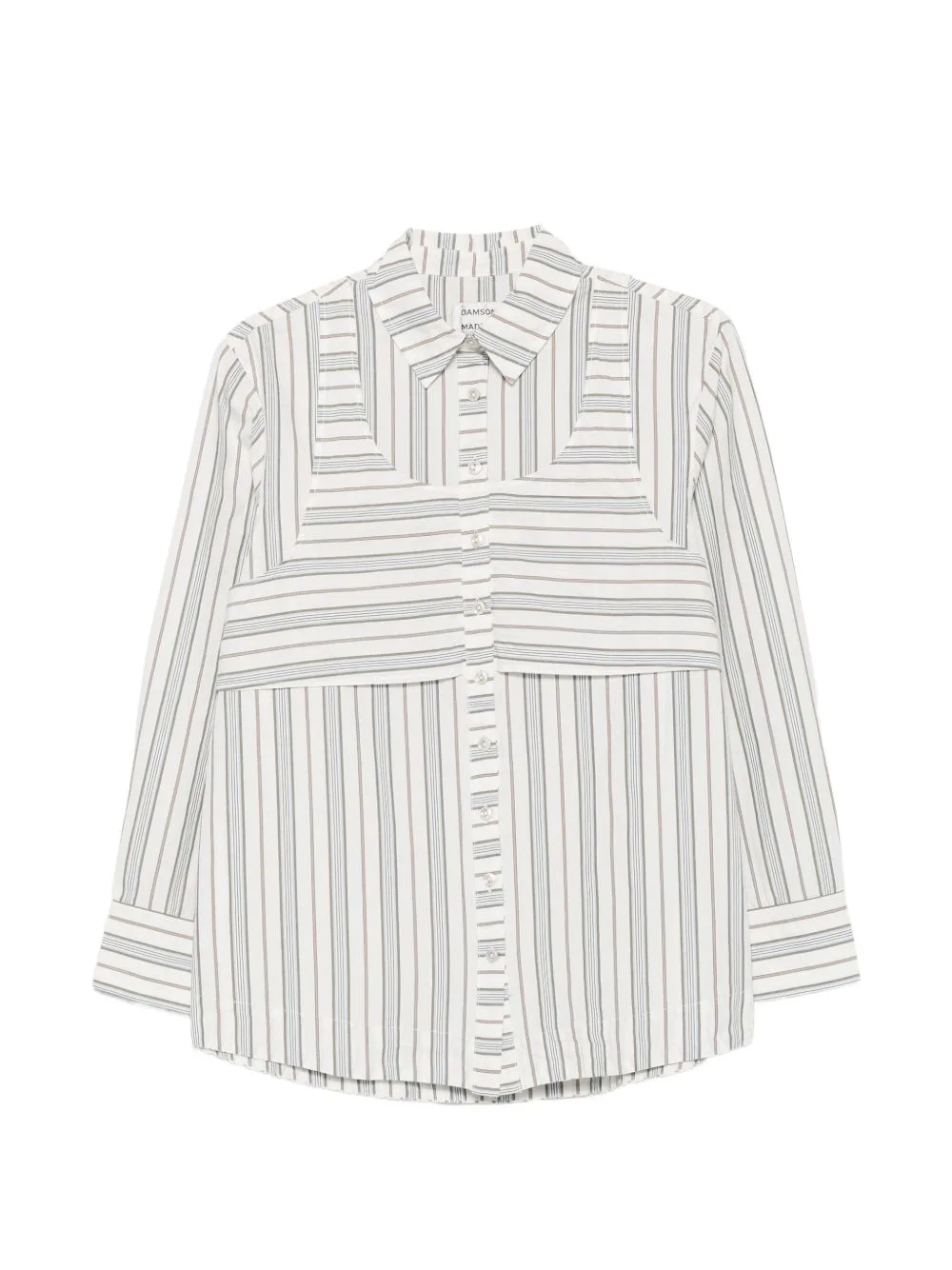 Valeria Double-Layer Striped Shirt