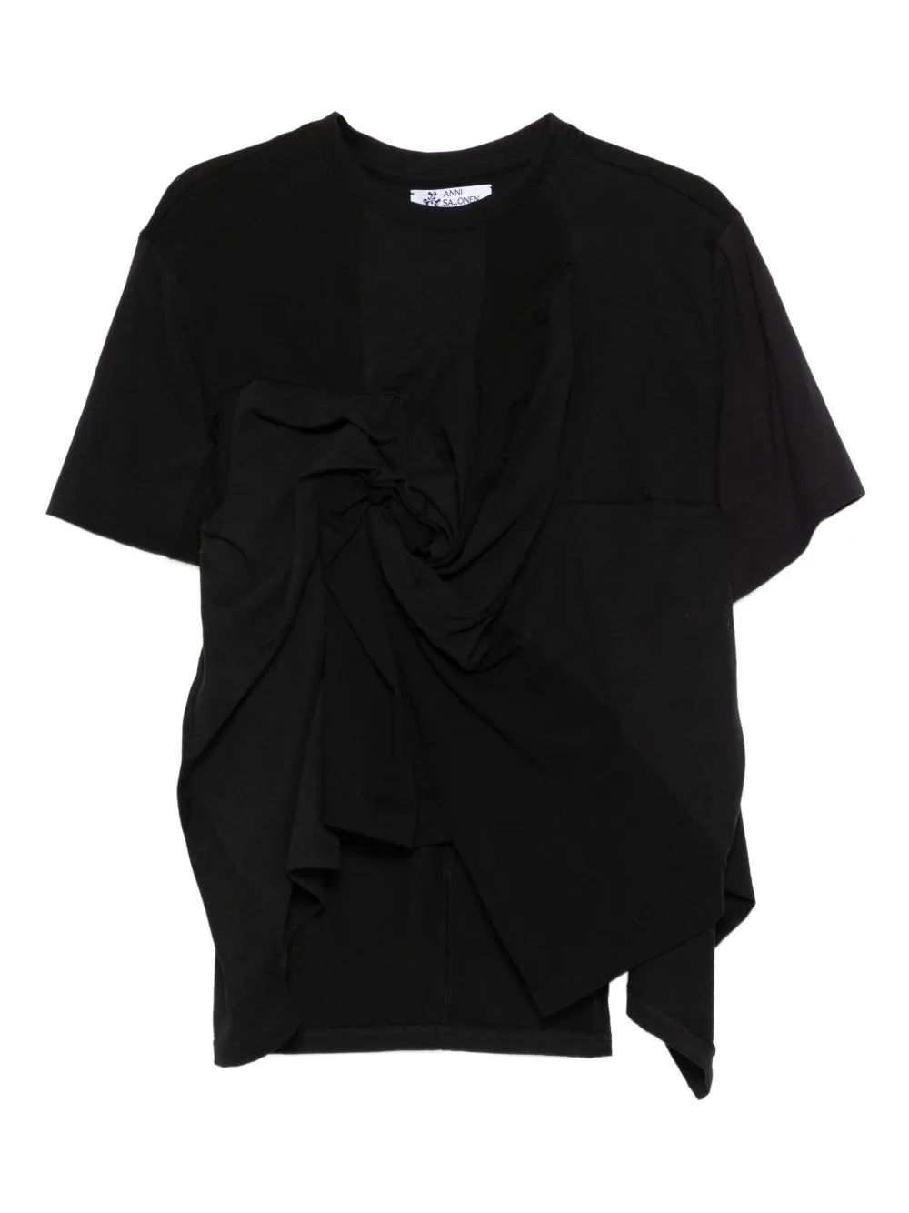 Knot-Detail Crew-Neck T-Shirt