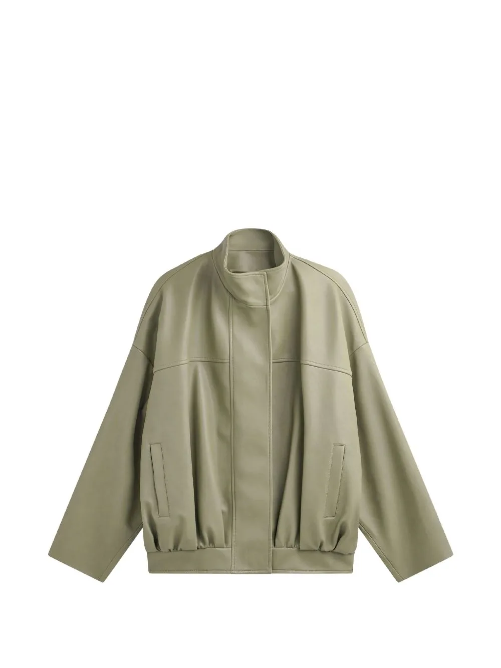 Veren Panelled Bomber Jacket