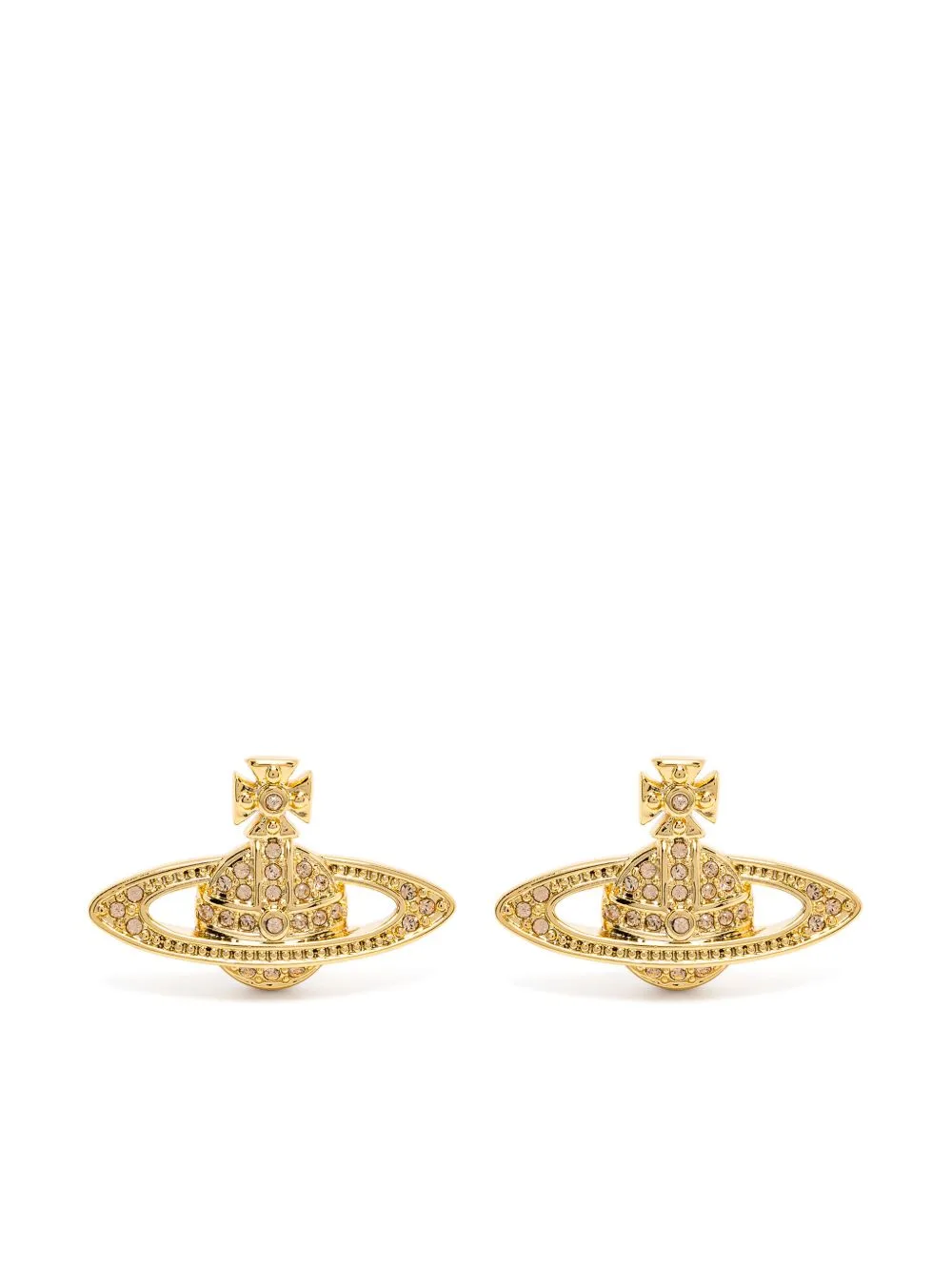Mini Bas Relief Stud Earrings
