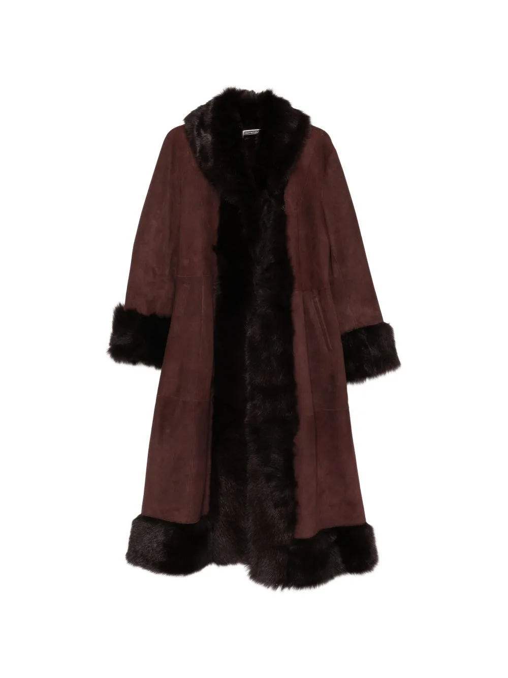 Kaya Single-Breasted Fur Coat
