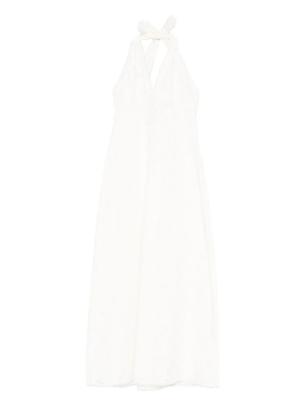 Salma Halterneck Midi Dress