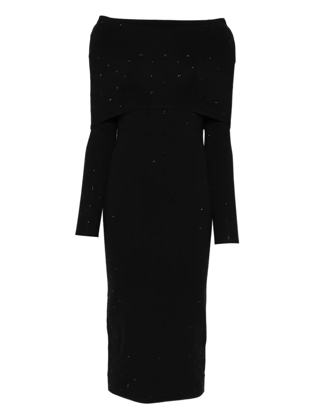 Madatti Knitted Embellished Maxi Dress