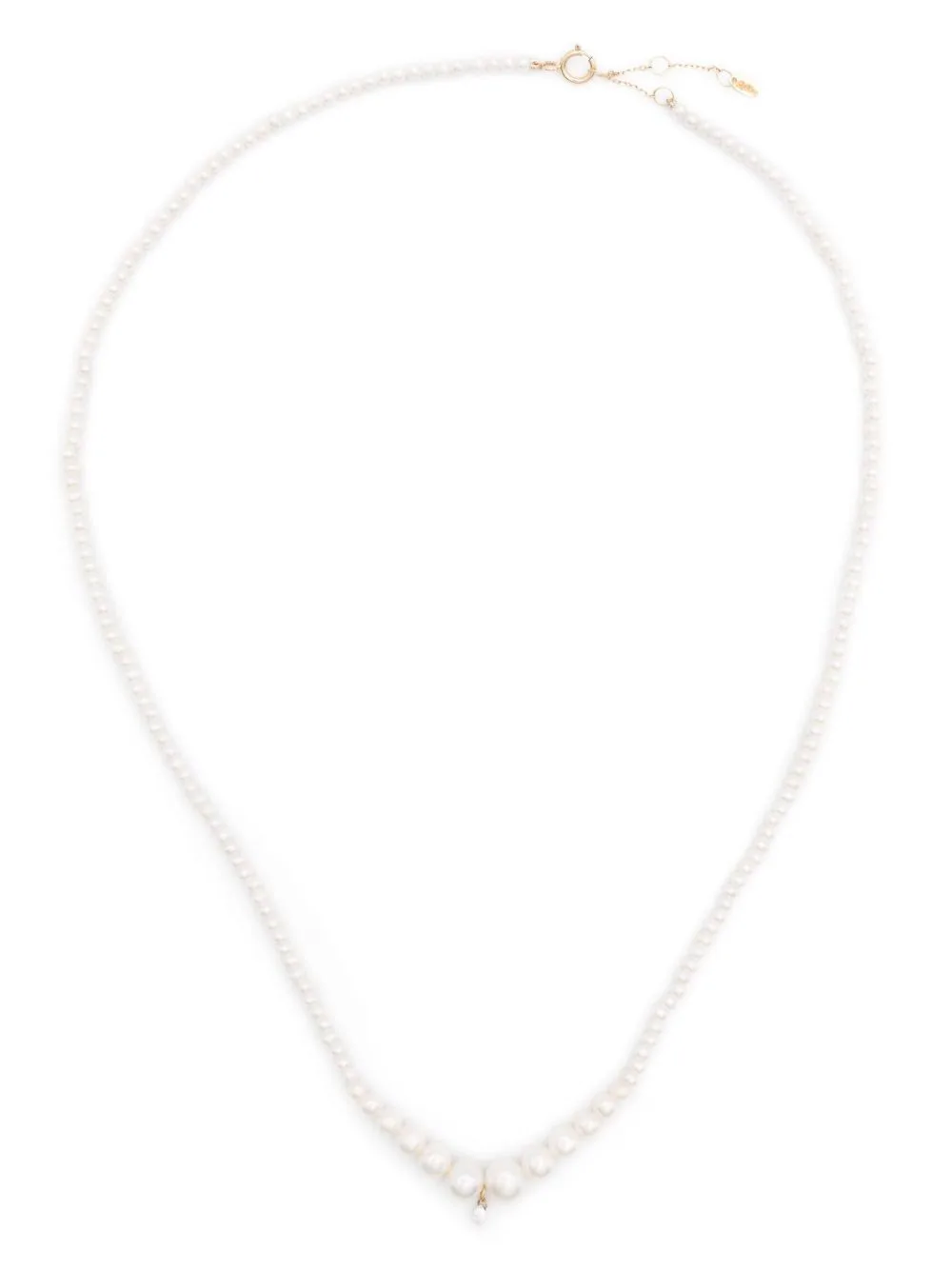 18kt Yellow Gold Aphrodite Gradient Pearl Necklace
