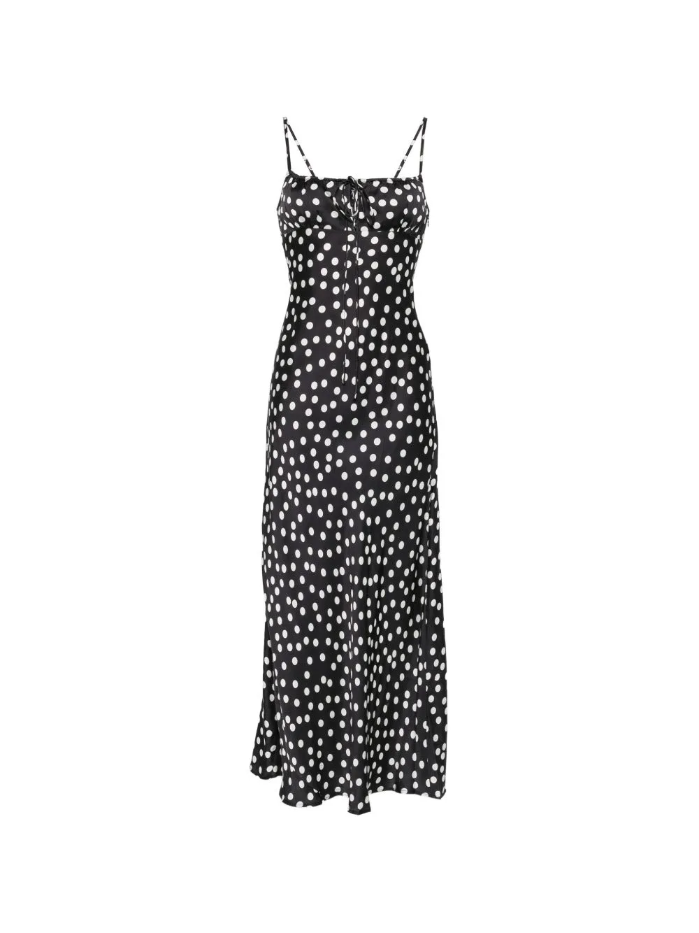 Polka-Dot Slip Dress