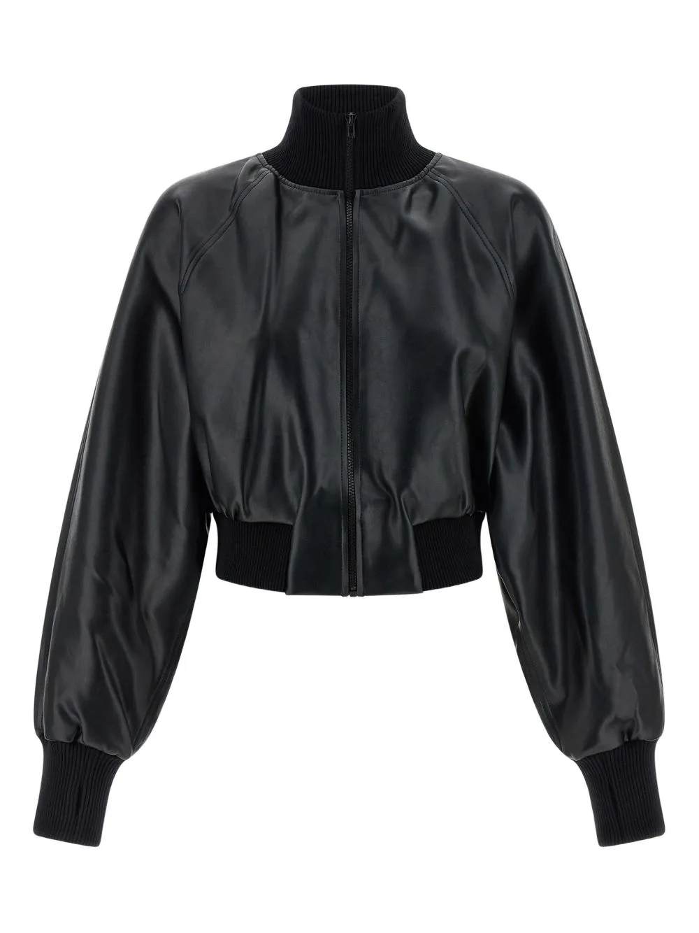 High-Neck Bomber Jacket