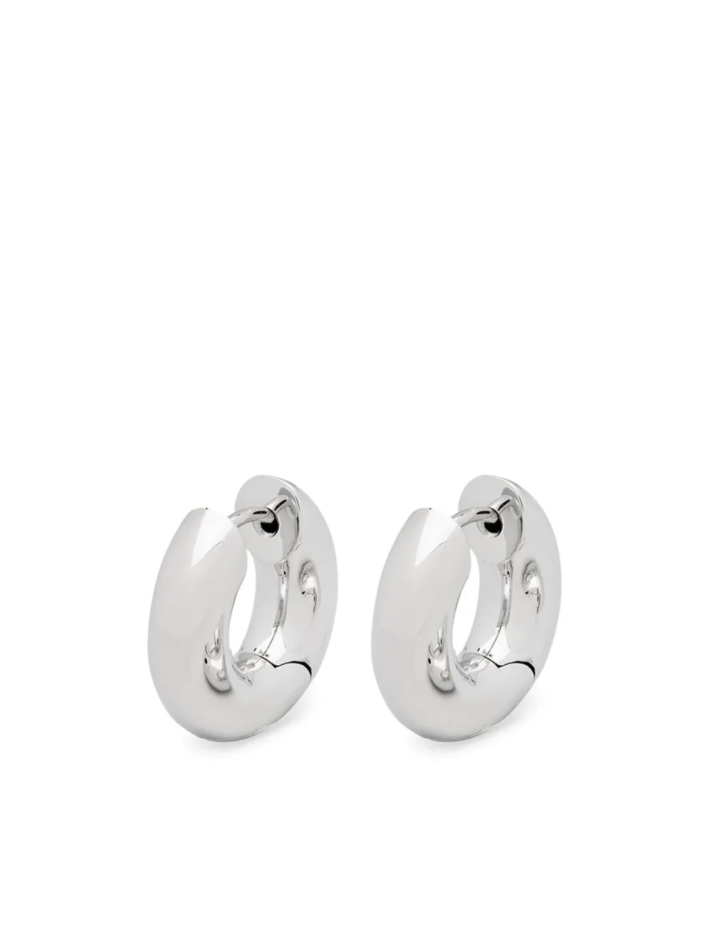 Small Chunky Hoop Earrings