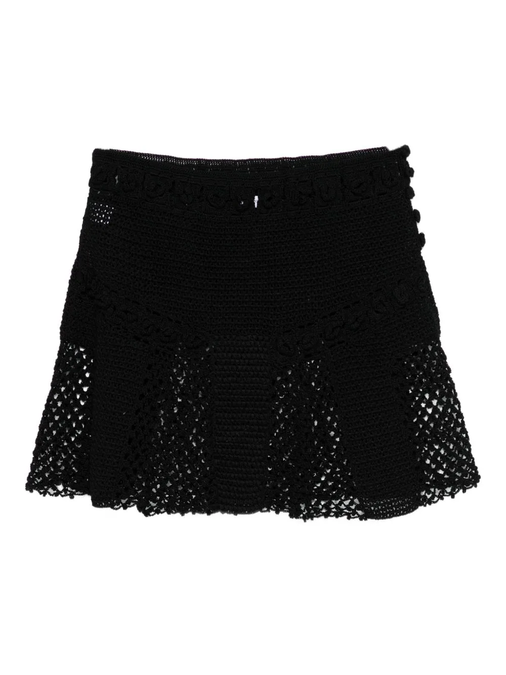 Floret Crochet Mini Skirt