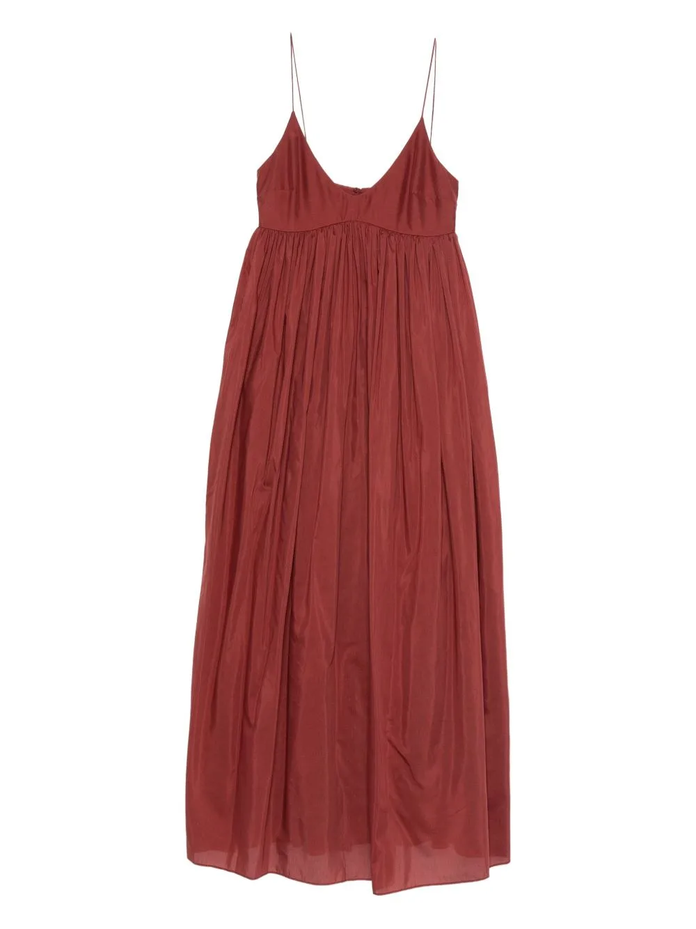 Voluminous Bralette Midi Dress