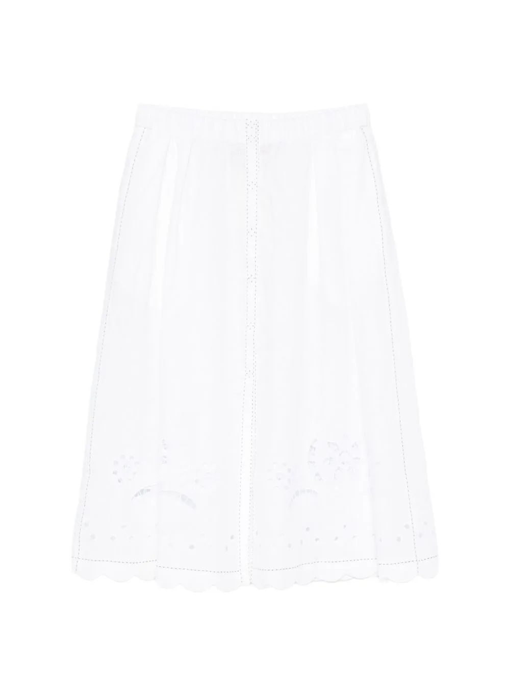 Balthazar Broderie-Anglaise Midi Skirt
