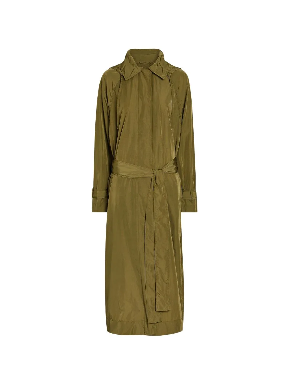 Belted Hooded Coat