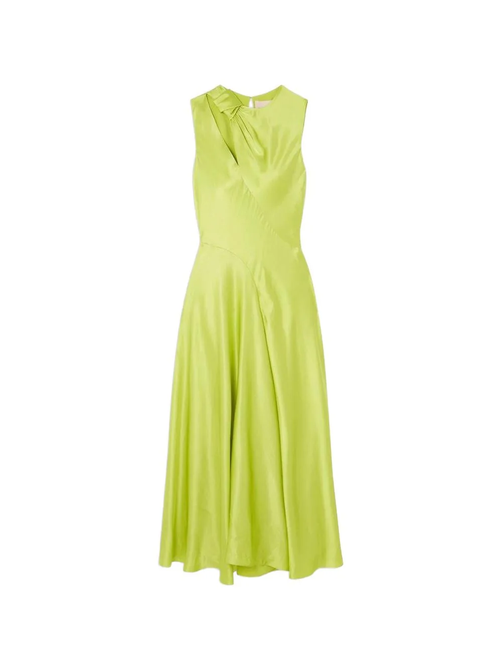 Alma Knotted Asymmetric Dress