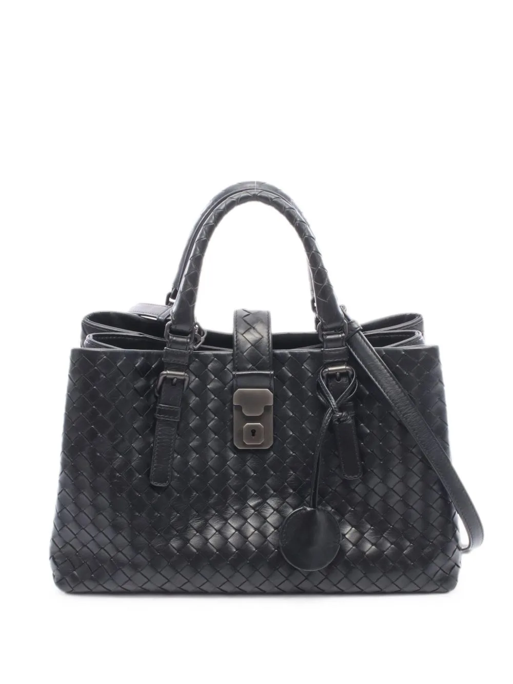 2010s Small Roma Intrecciato Tote Bag