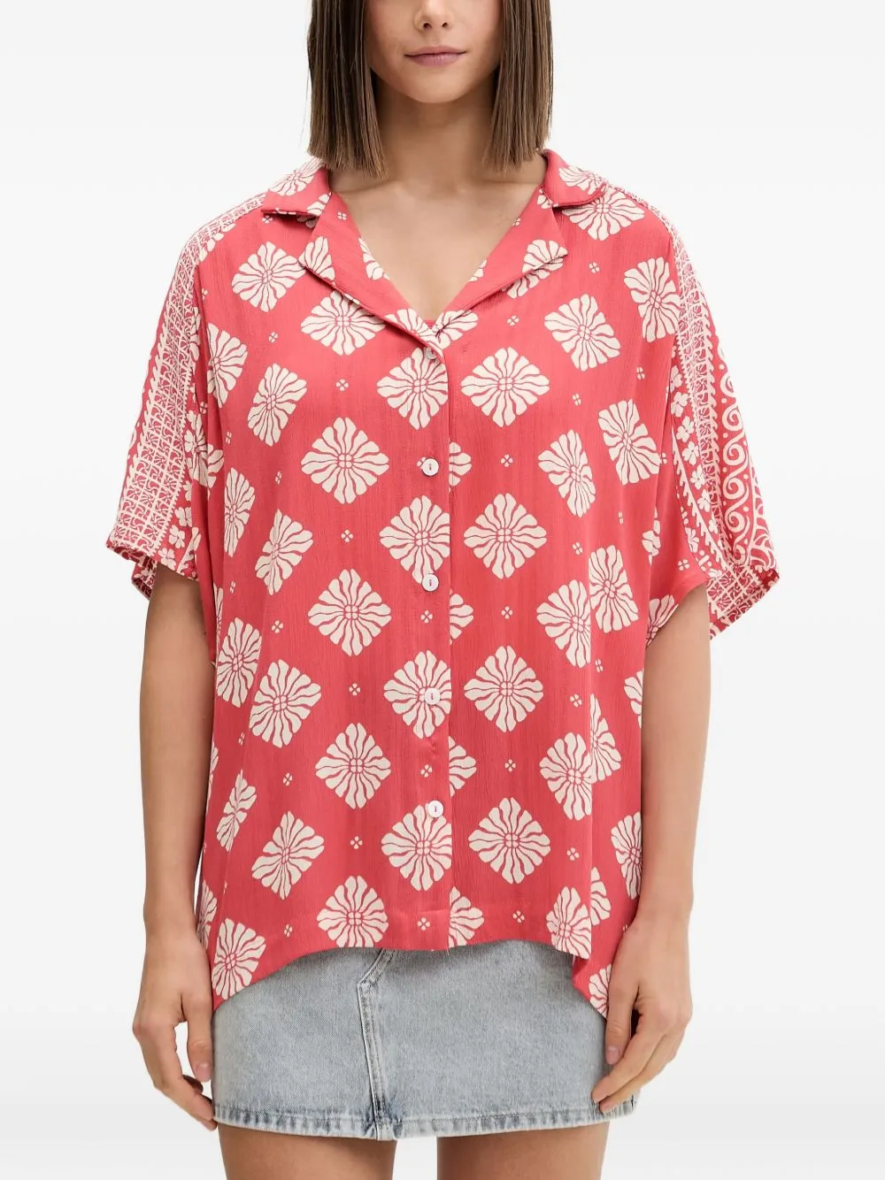 Ventura Floral-Print Short-Sleeve Shirt