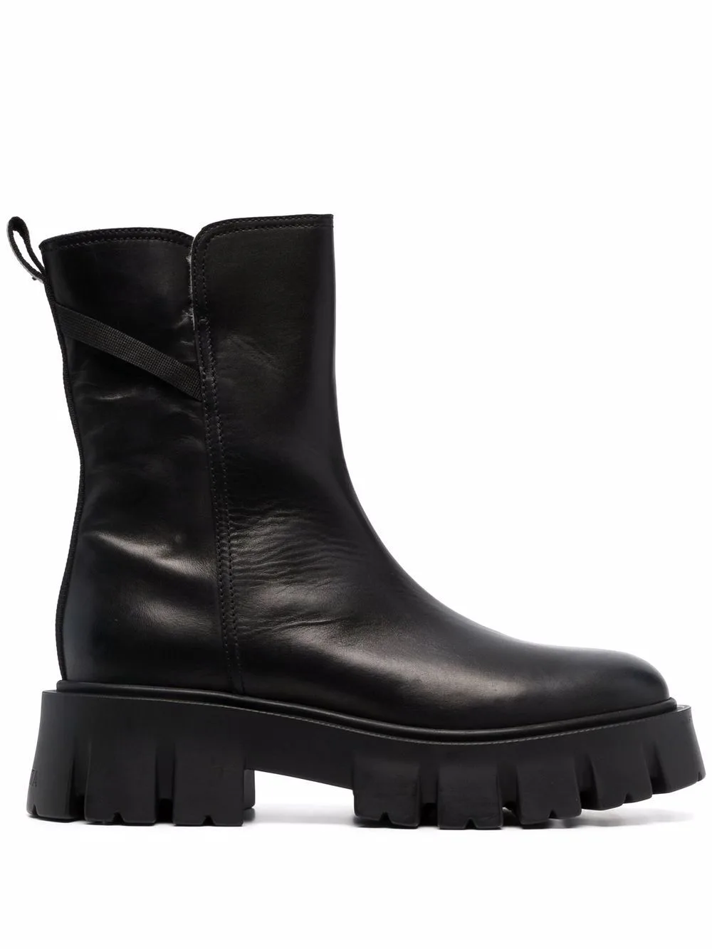 Leather Shearling Boots