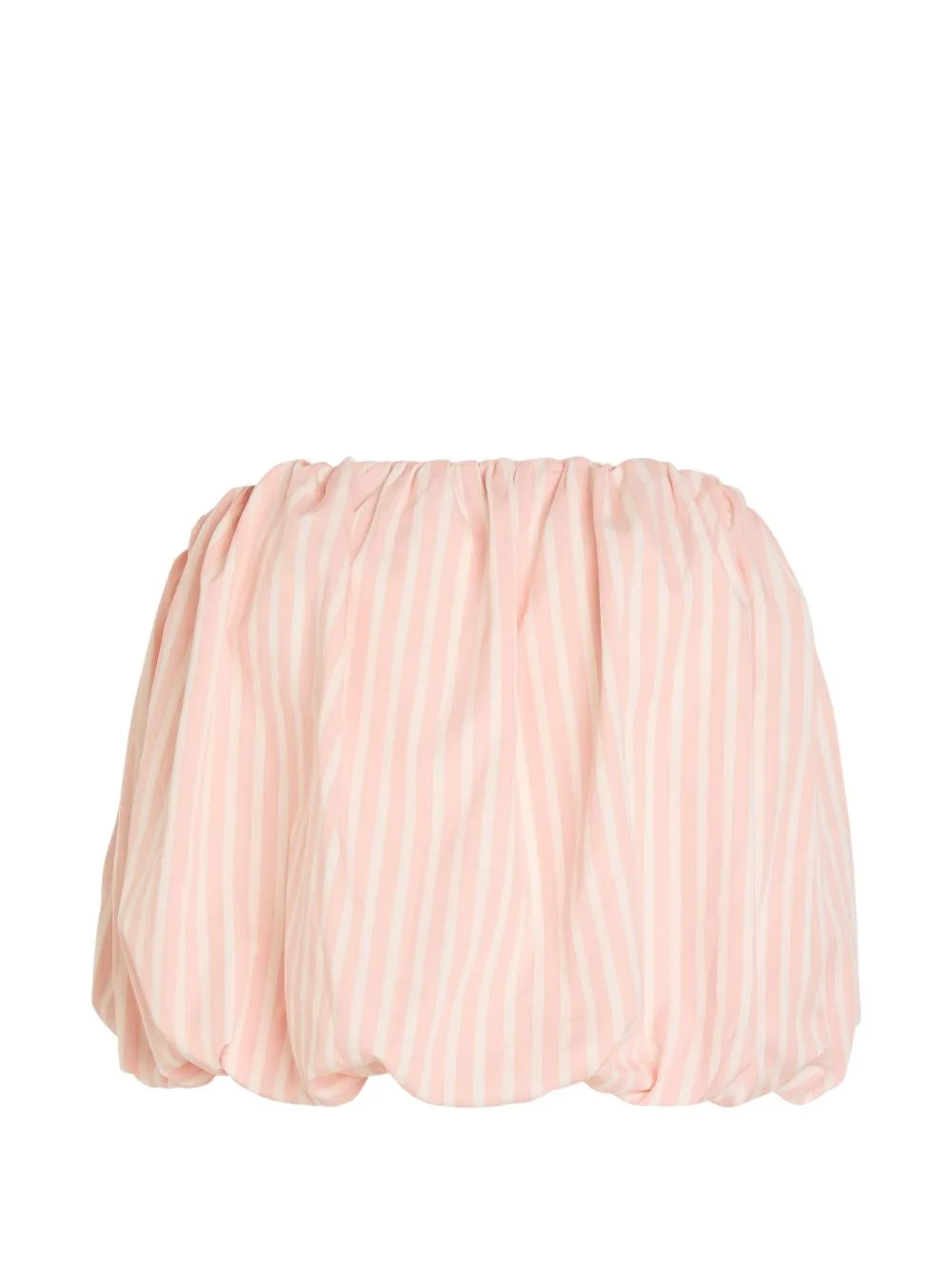 Carmen Striped Bubble Top