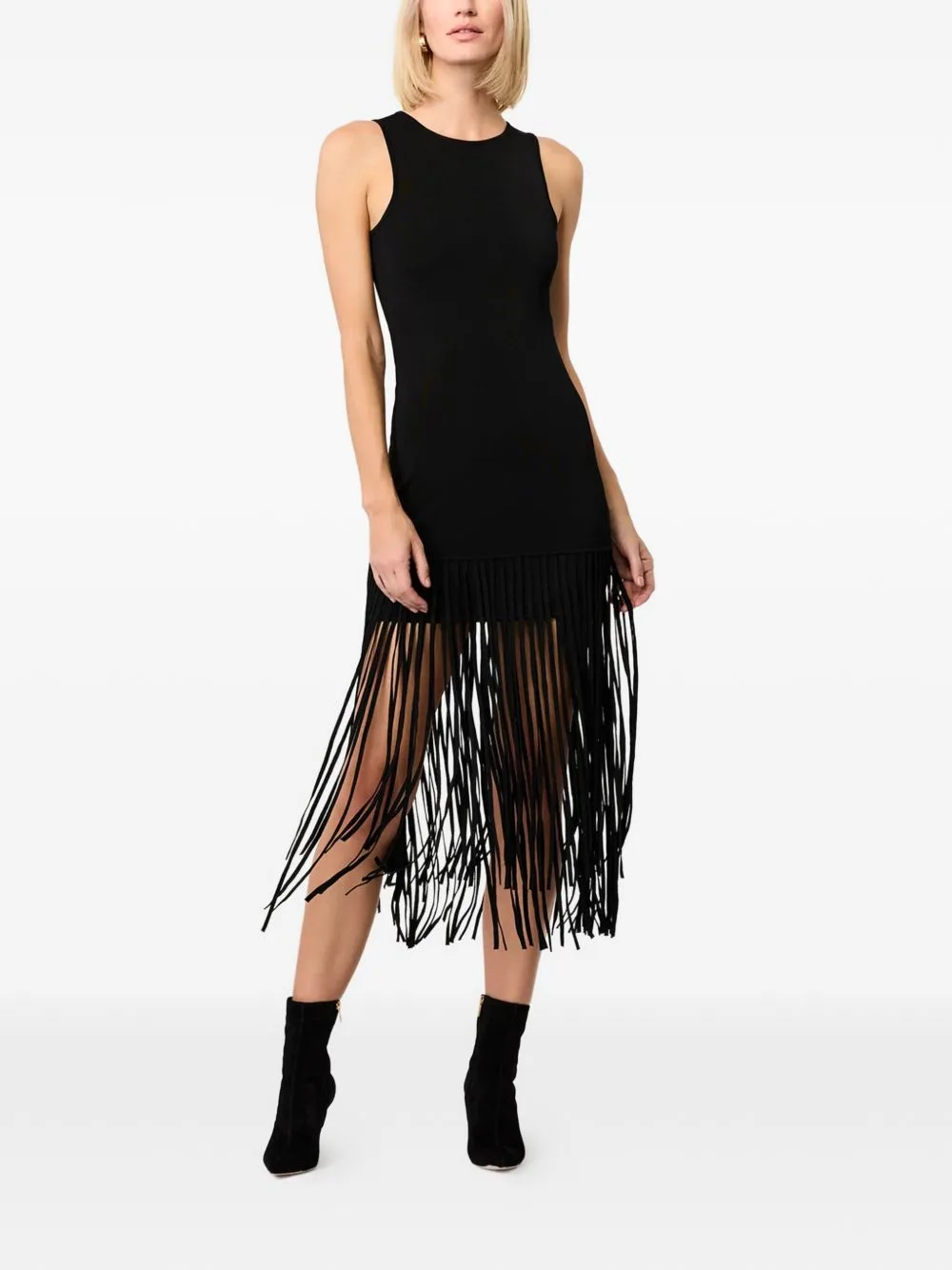Margaux Fringe Knit Dress
