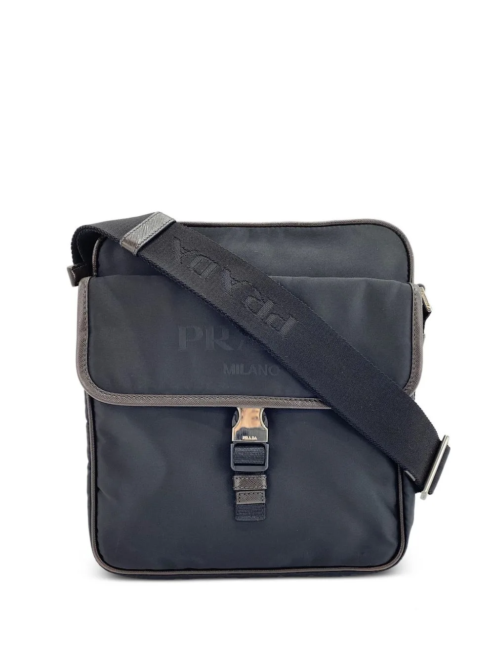 2010s Buckle-Fastening Cross Body Bag