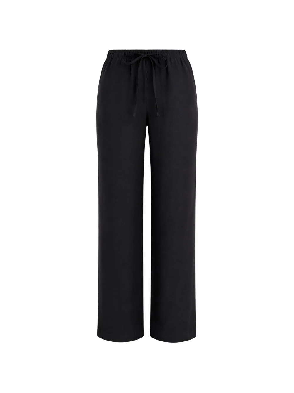 Olina Drawstring Linen Trousers