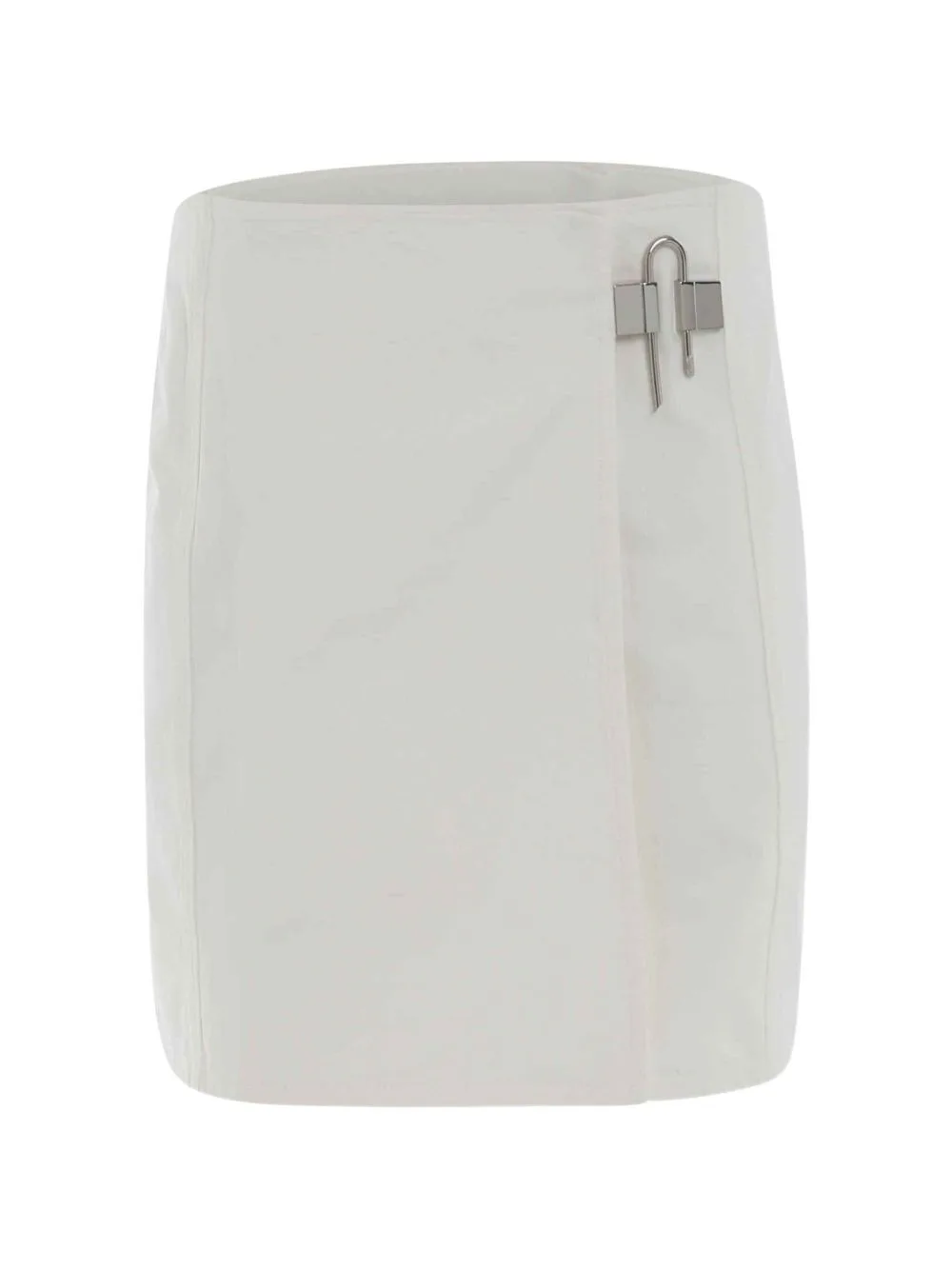 Asymmetric Padlock Skirt