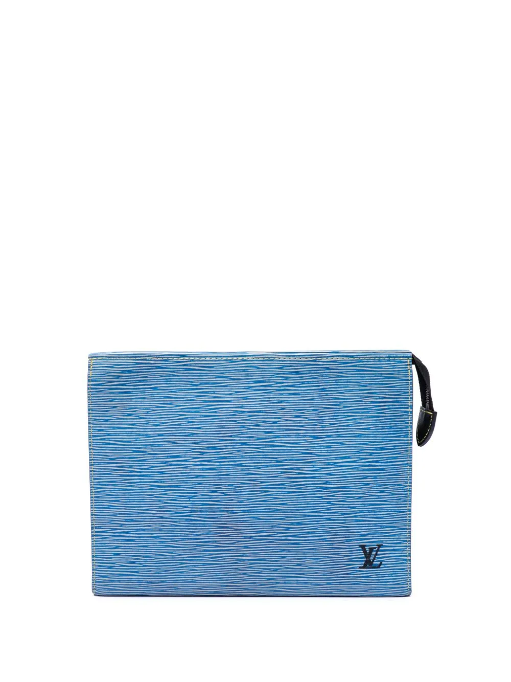 2017 Epi Denim Toiletry Pouch 26 Clutch Bag