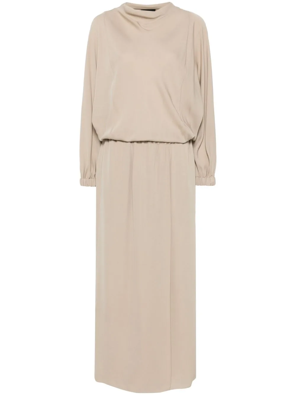 Silk Midi Dress