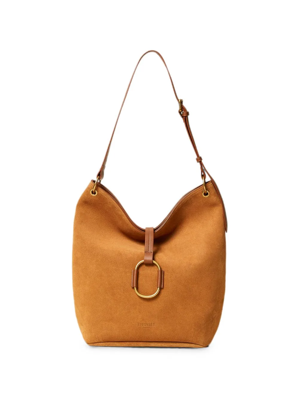 Suede Bucket Bag