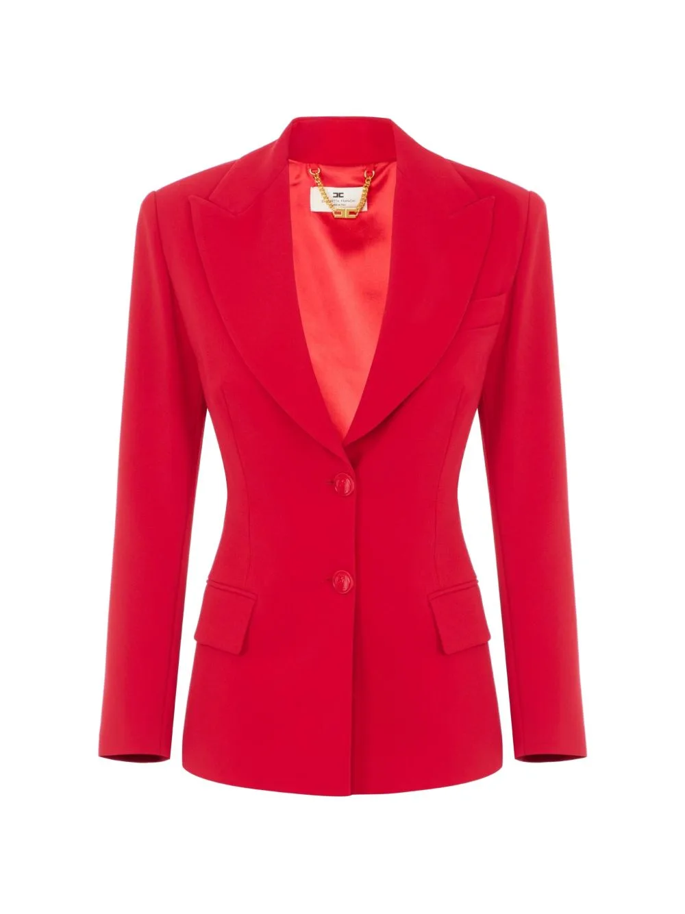 Lightweight Crêpe Jacket with Laces