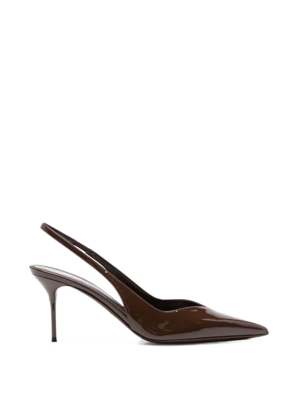 Lidia Patent-Leather Slingback Pumps