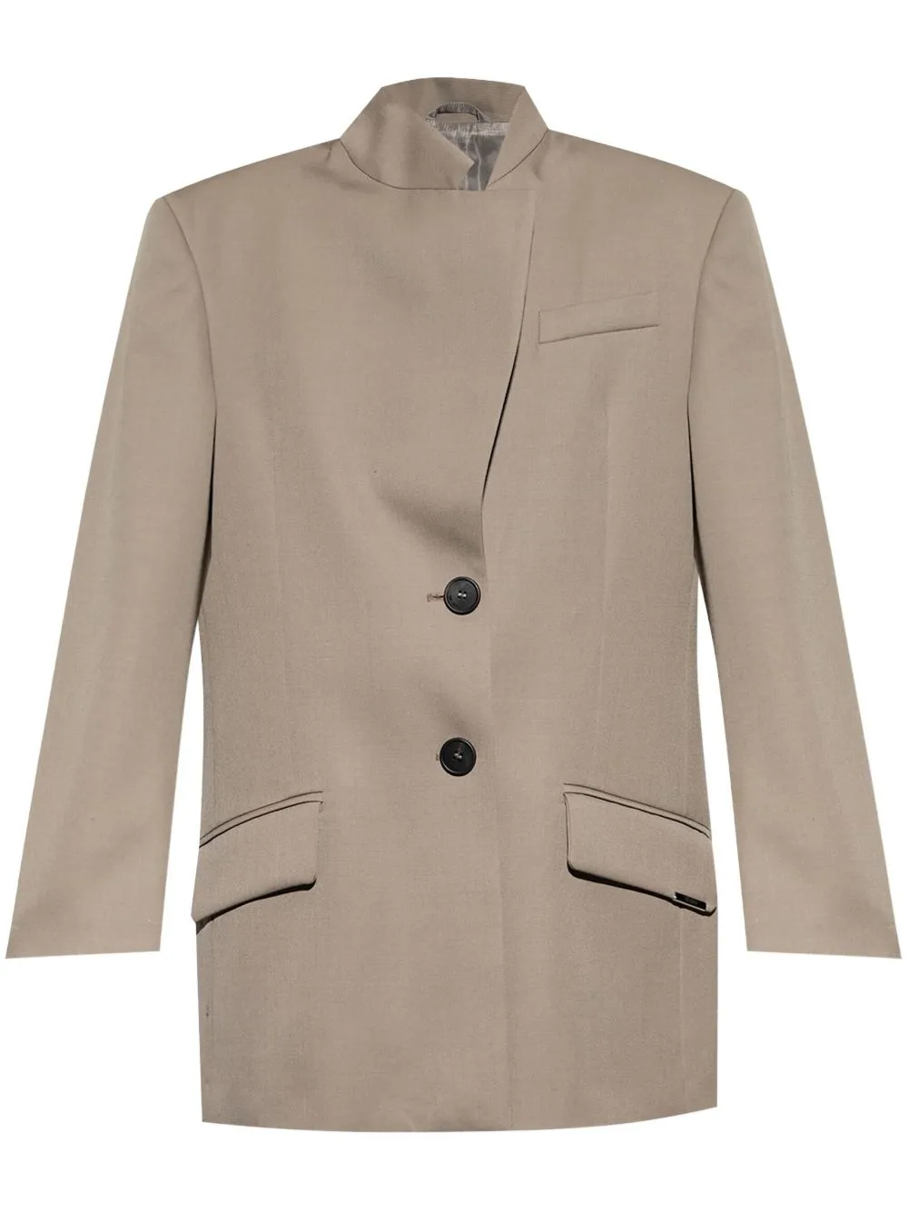 Wool Gabardine Blazer