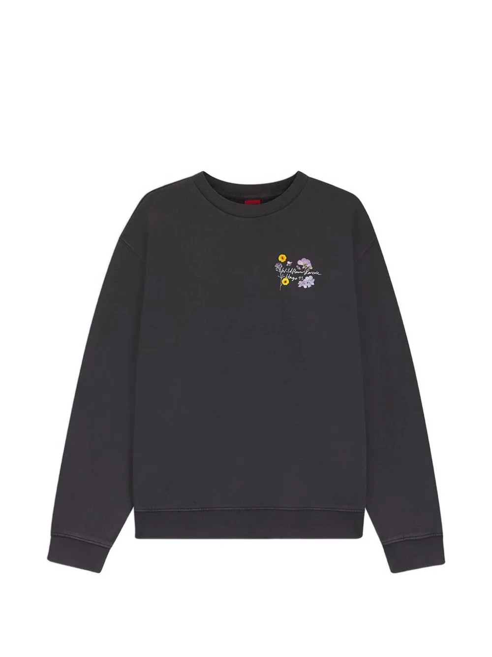Floral-Print Crew-Neck Sweatshirt