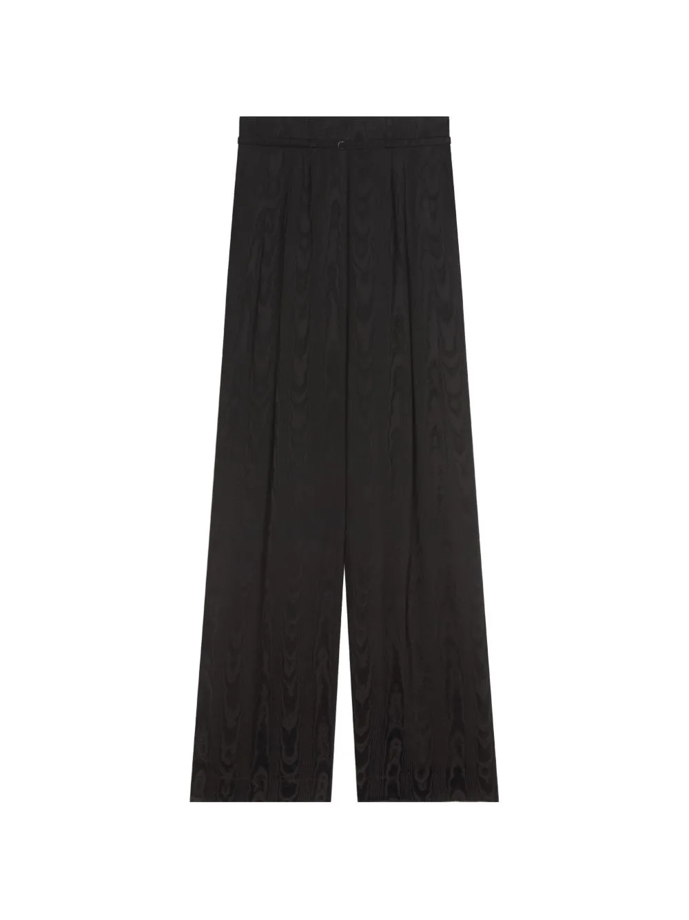 Belted Moiré Pants