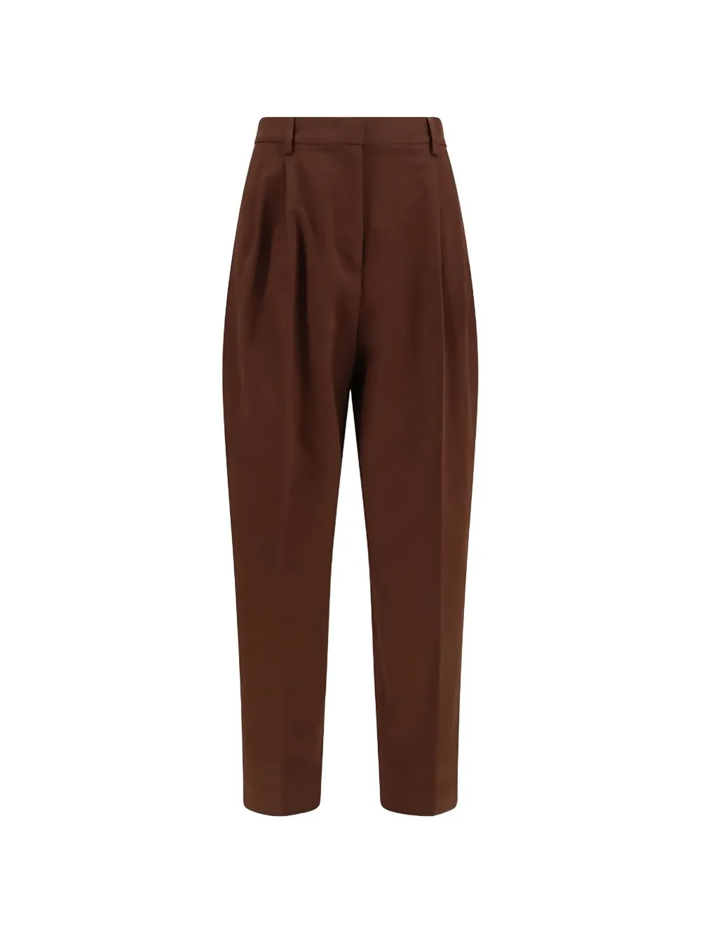 Pleated Tapered Trousers