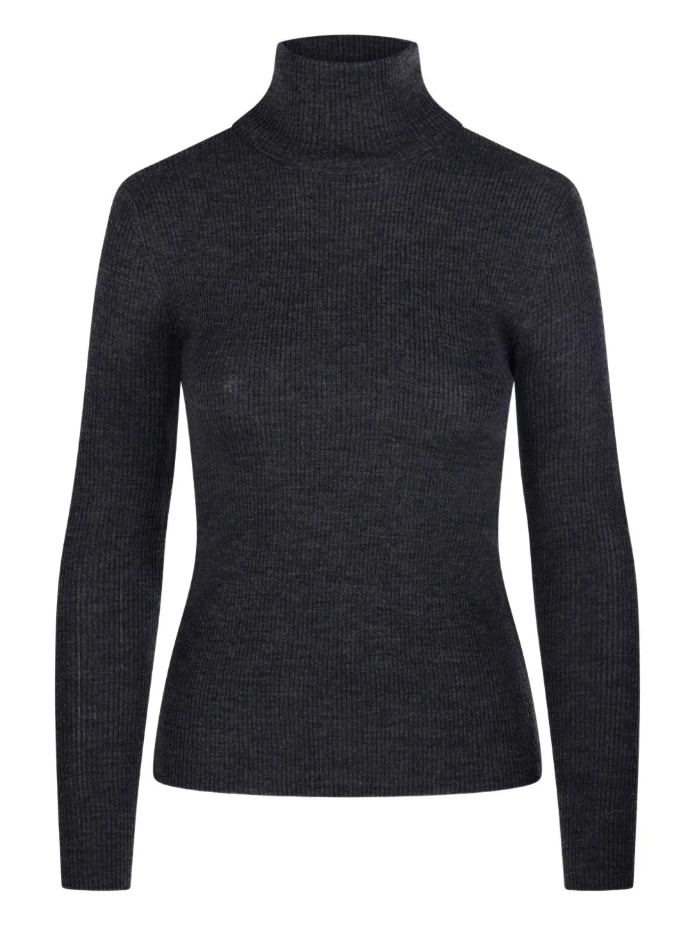 Leila Ribbed Turtleneck Sweater