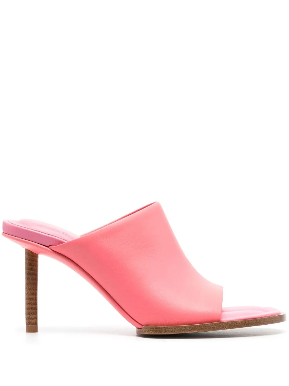 90mm Les Mules Rond Carré Sandals