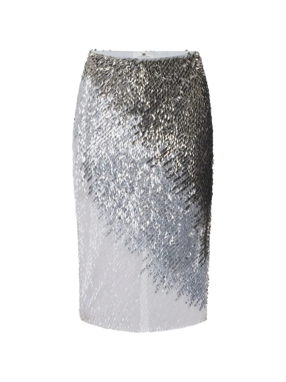 Skirt in Metallic Tulle Fabric