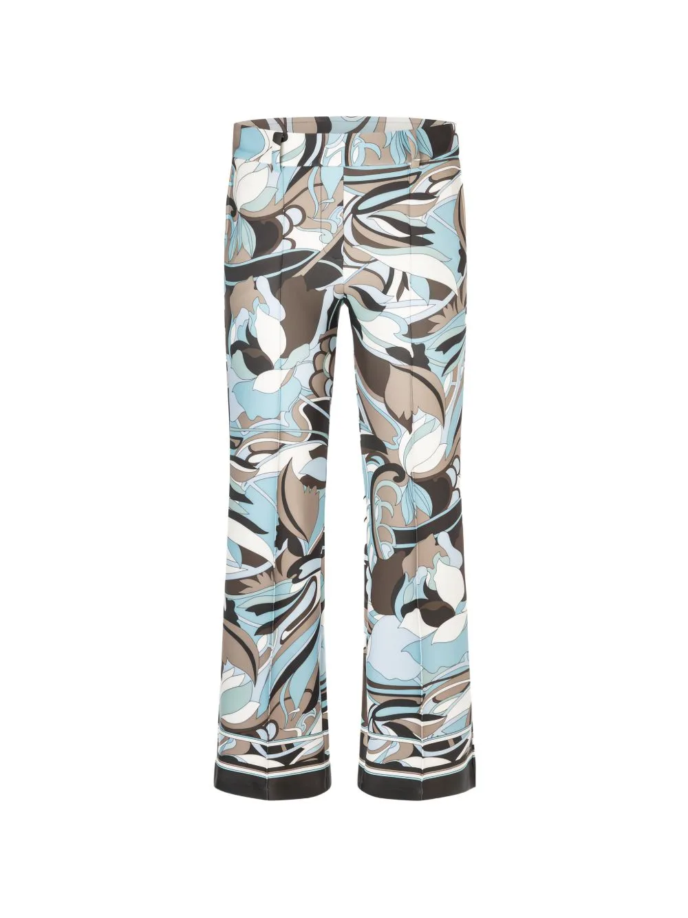 Francoise Abstract-Print Trousers