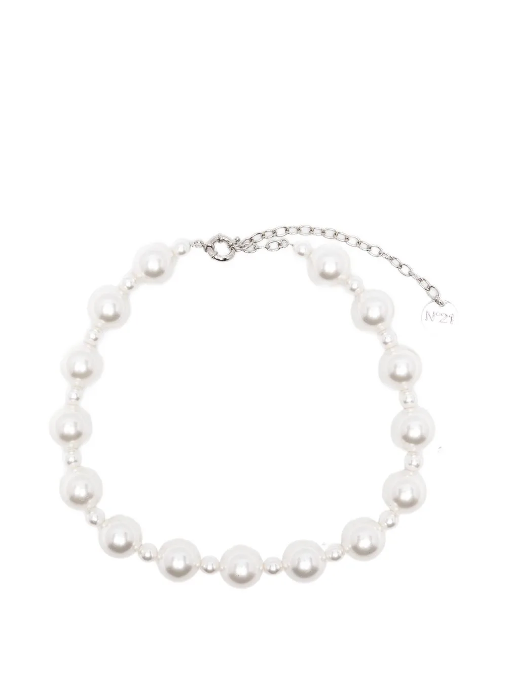 Faux-Pearl Necklace