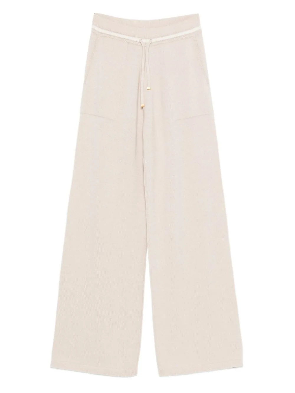 Ribbed Drawstring Trousers