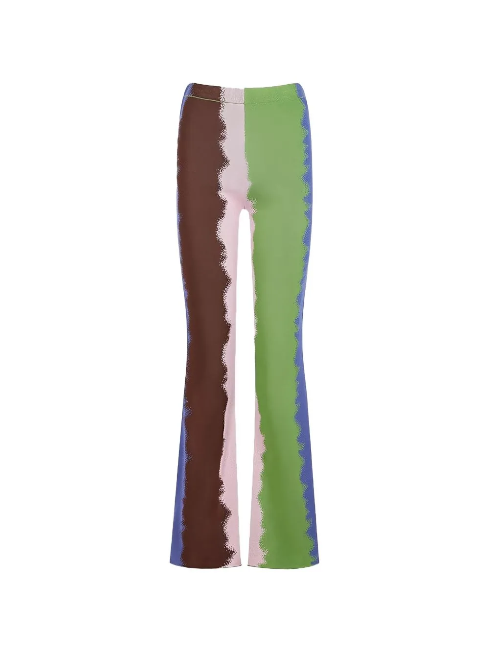 She's Electric Wavy-Print Trousers