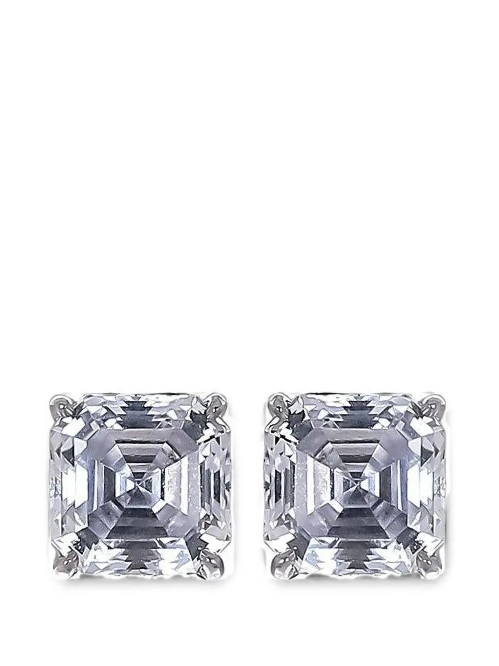 Cubic Zirconia Clip-On Earrings