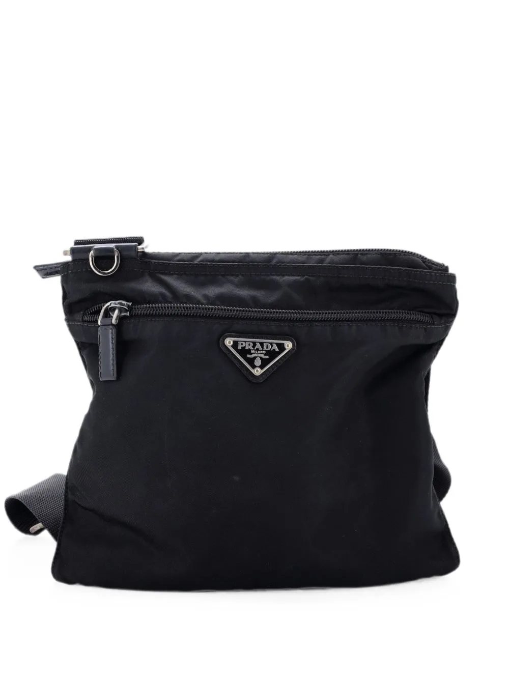 Front Pocket Messenger Bag Tessuto Medium Crossbody Bag