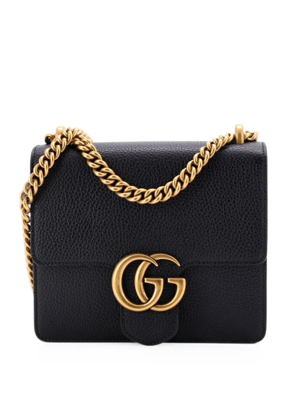 GG Marmont Chain Leather Small Shoulder Bag