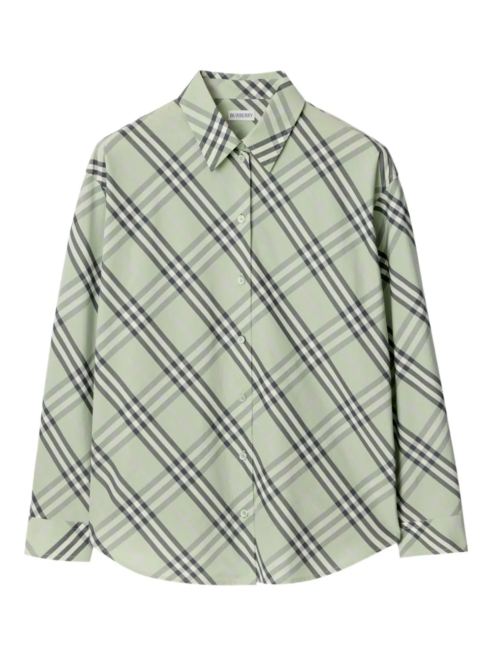 Relaxed Fit Check Cotton Shirt