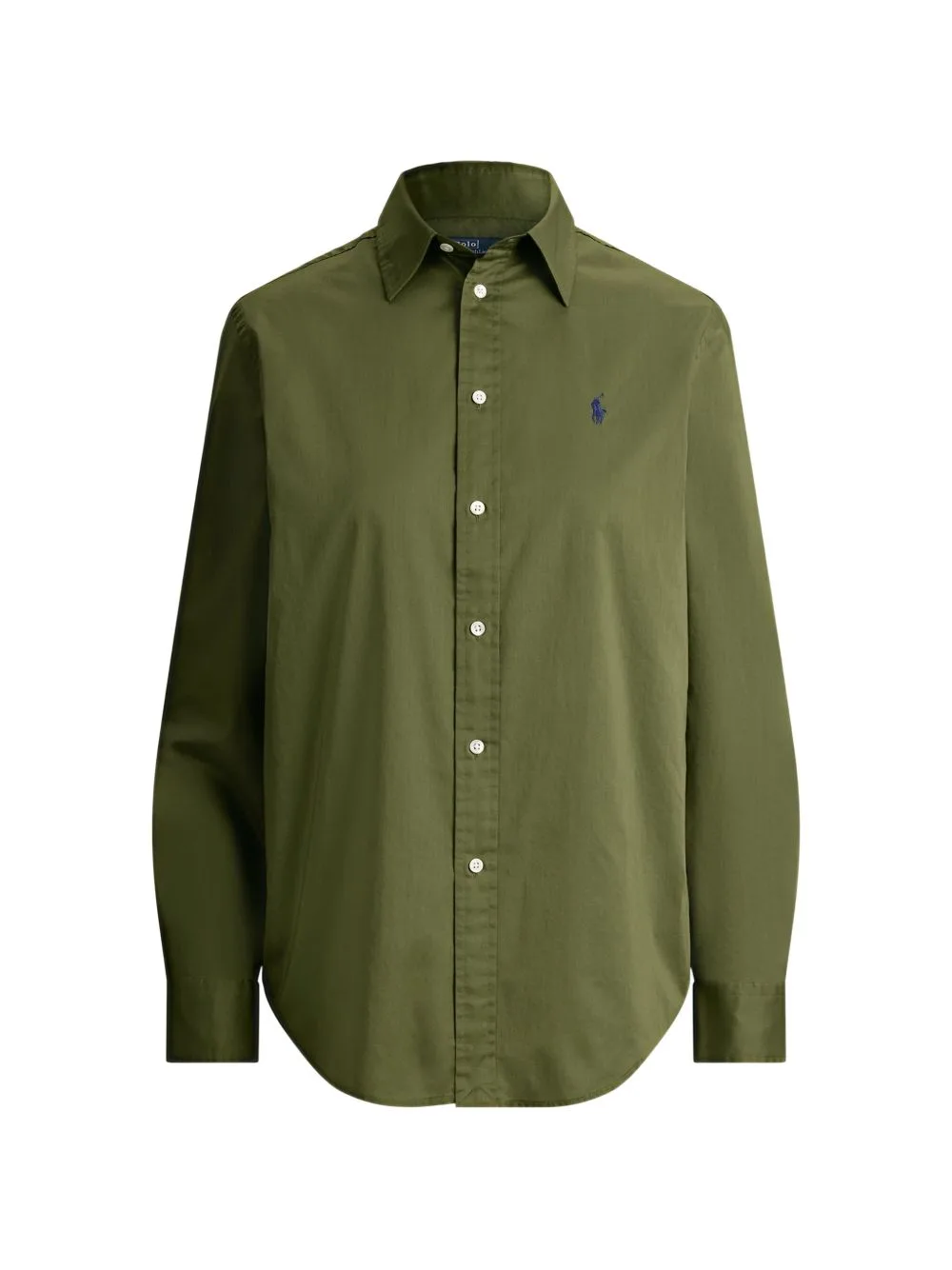 Pony-Embroidered Shirt