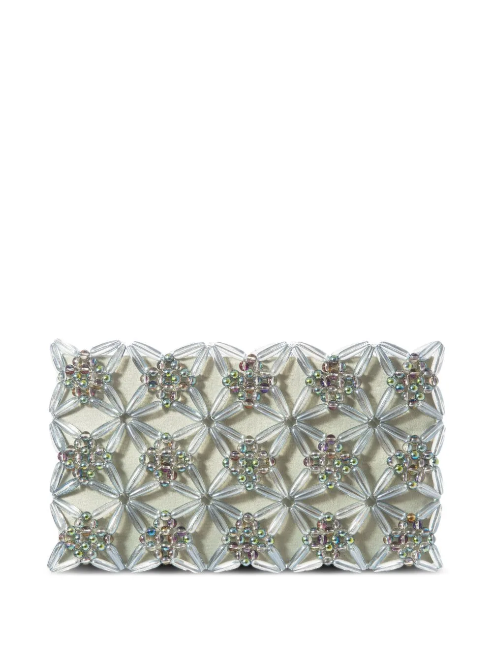 Rhea Bead-Embellished Clutch Bag