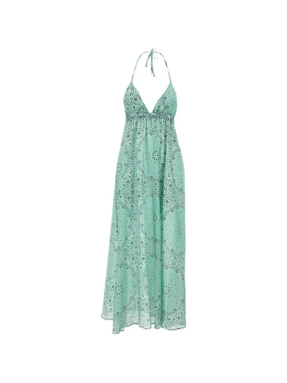 Zucky Bandana-Print Maxi Dress