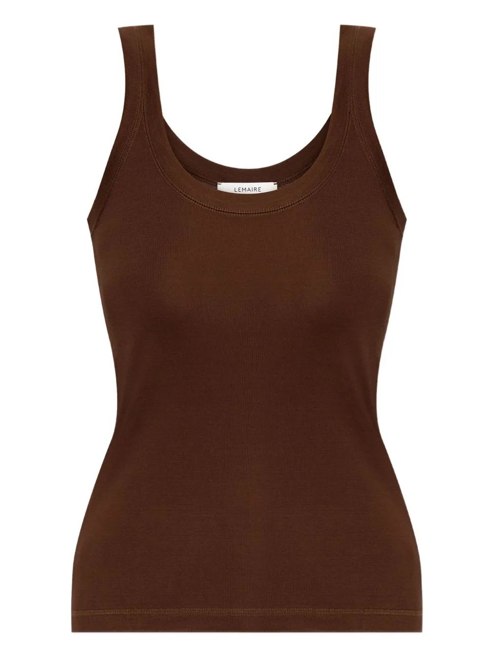 Scoop-Neck Cotton Tank Top