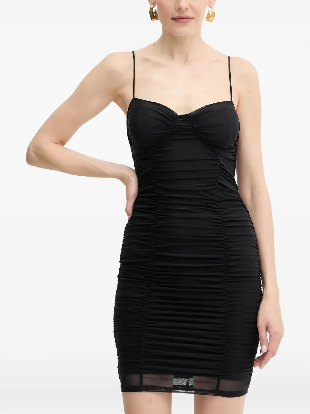 Ruched Mini Dress