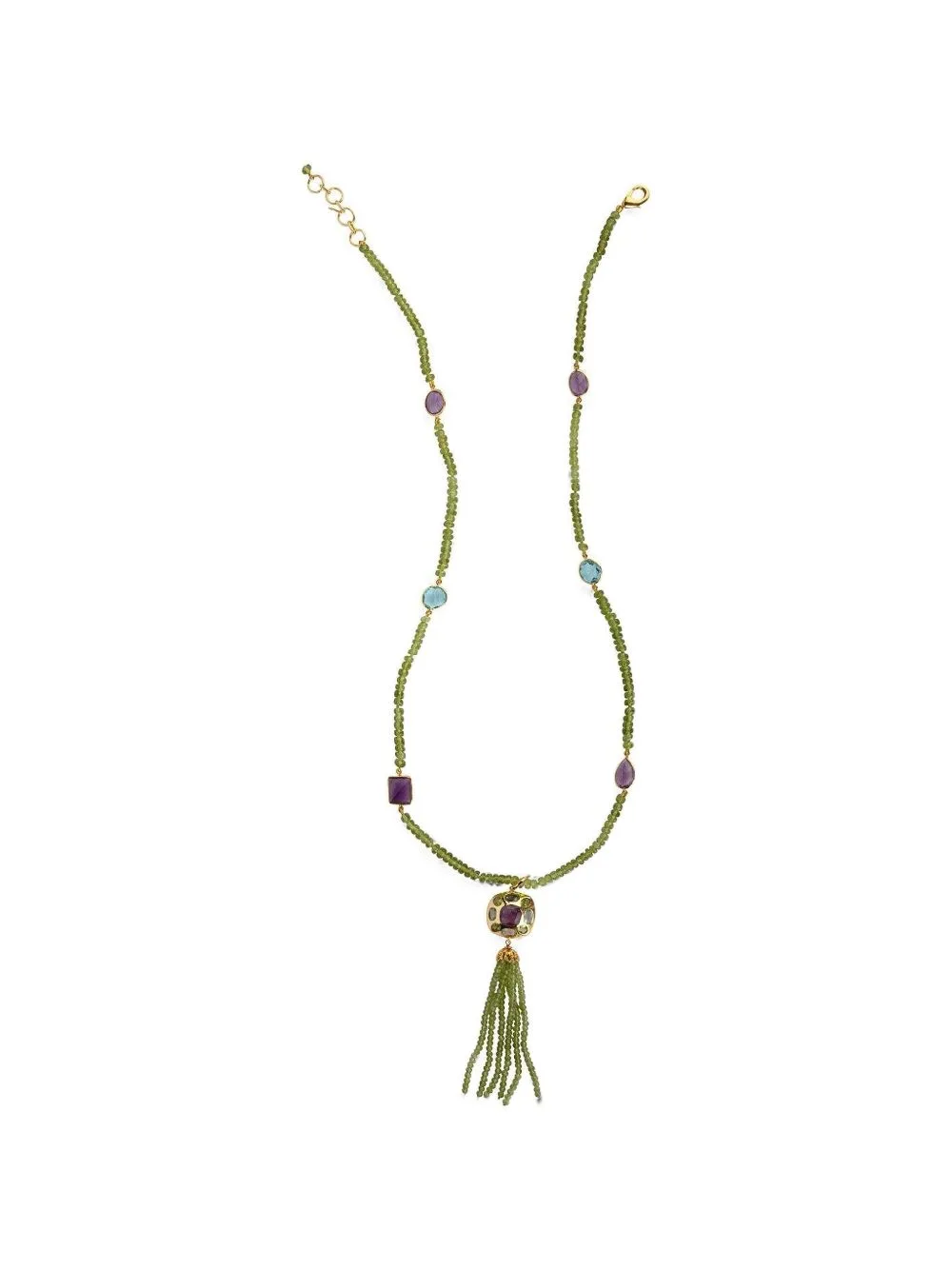 Dominique Tassel-Drop Necklaces